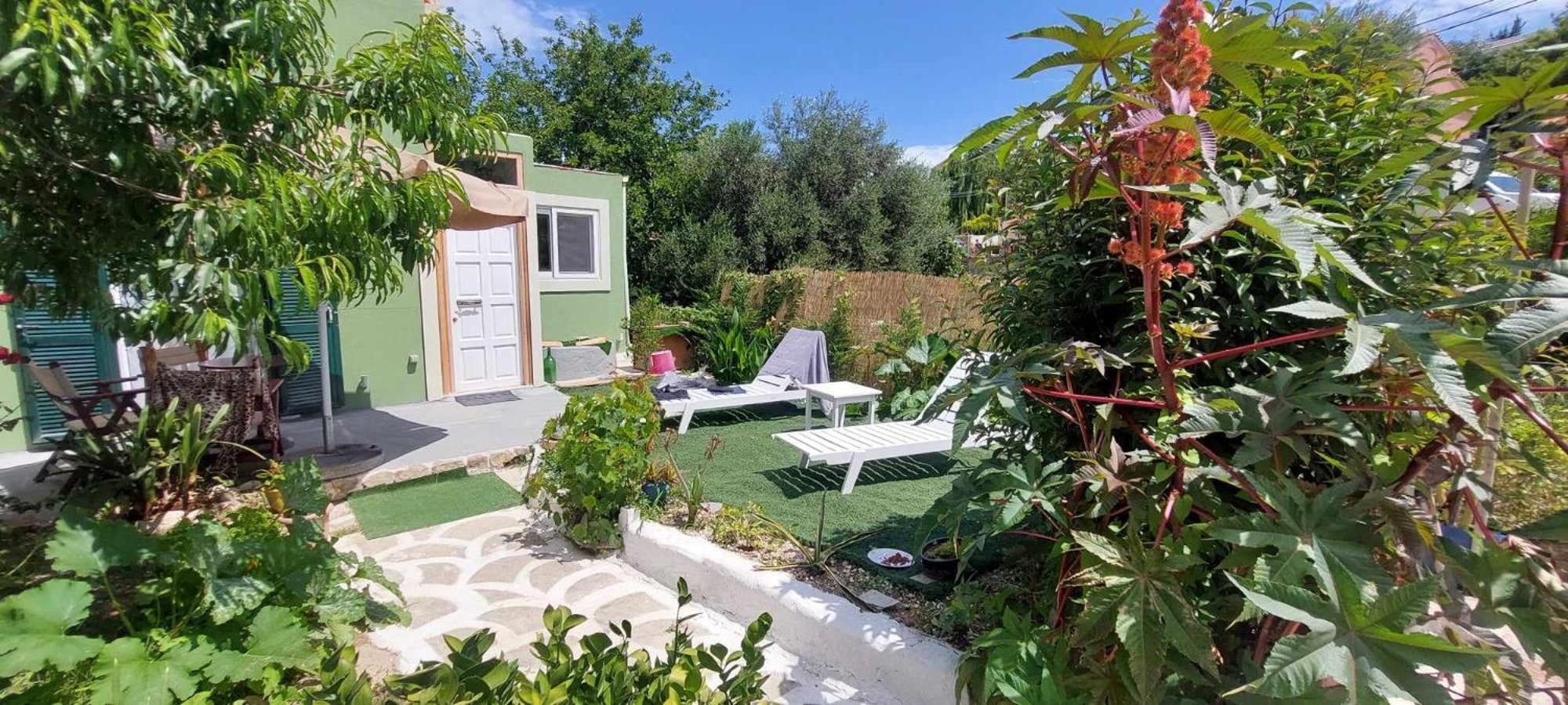 Afionas Das Gruene Haus Esterno foto